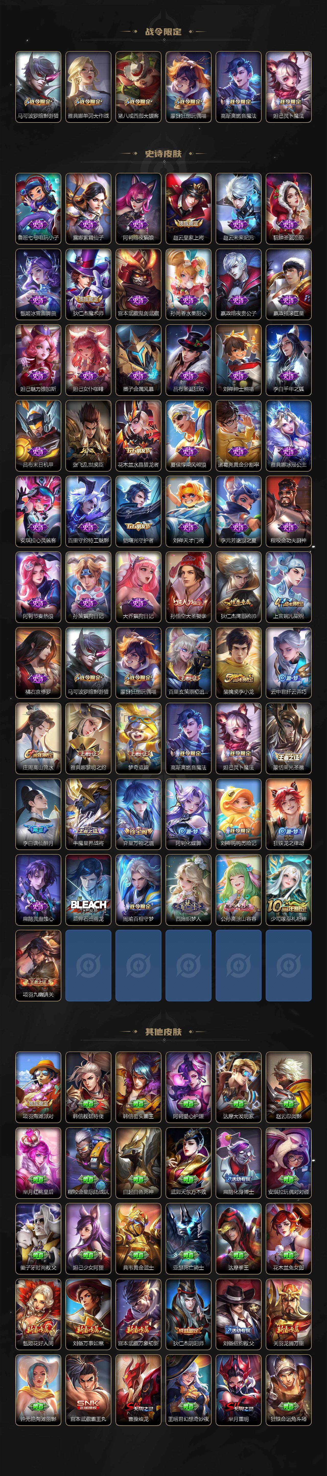 WZXS473149王者荣耀账号详情图3