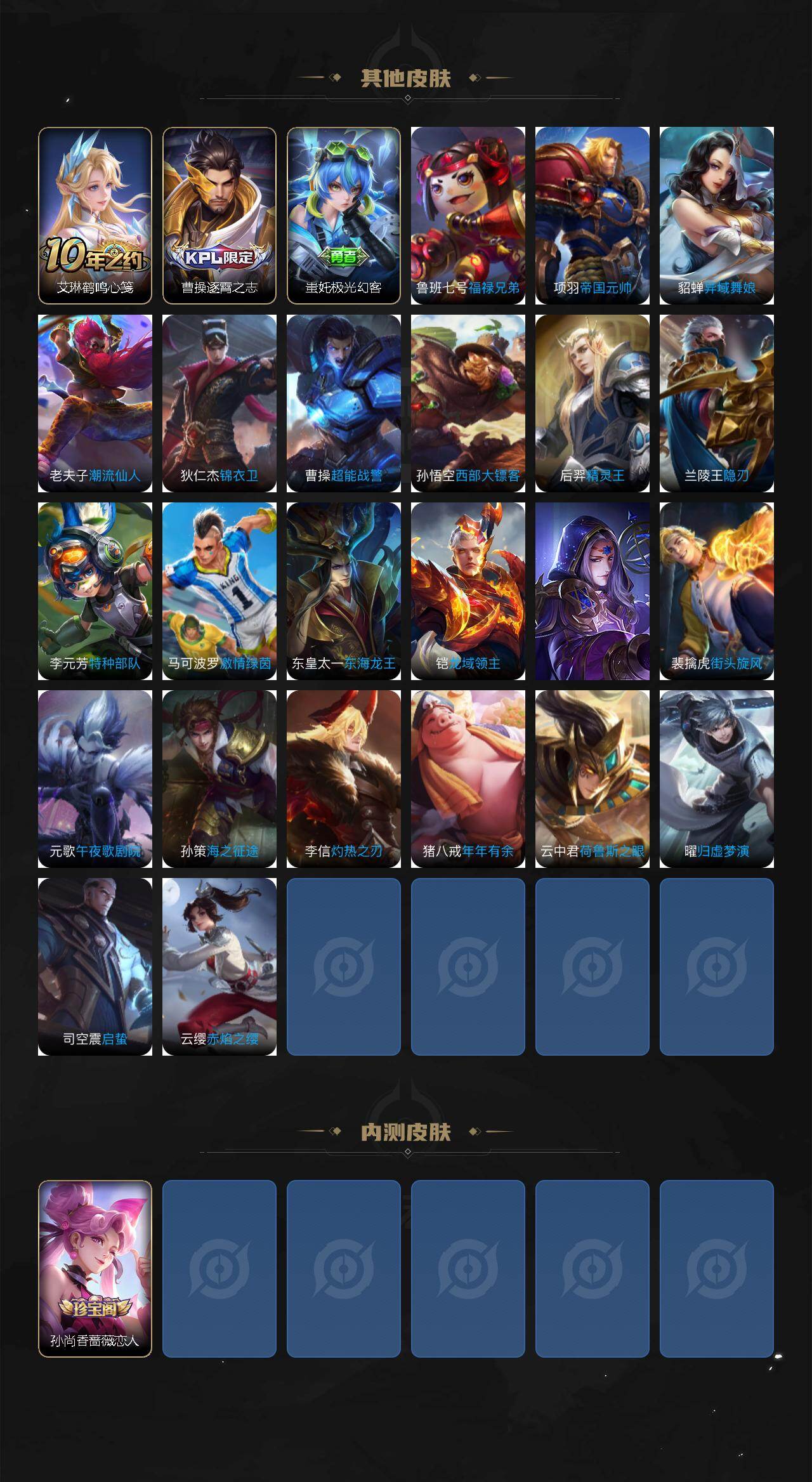 WZCMW450102王者荣耀账号详情图4