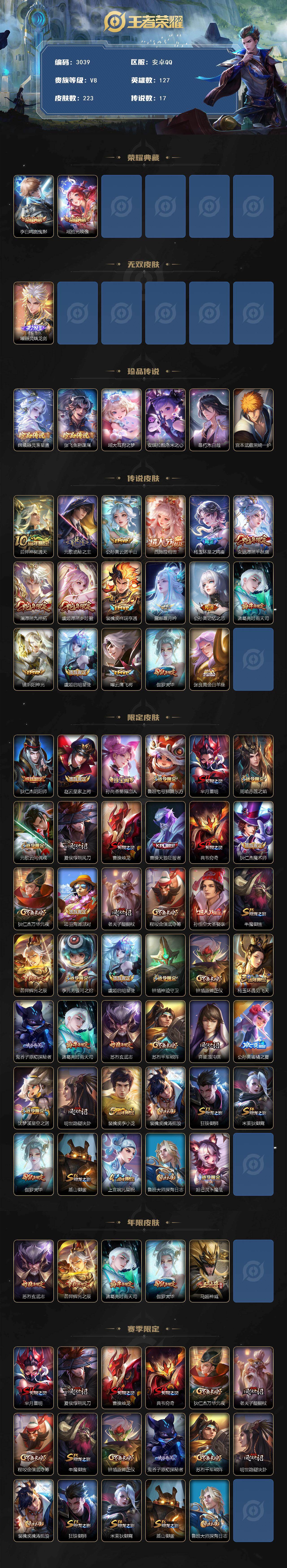 WZCMW453361王者荣耀账号详情图2