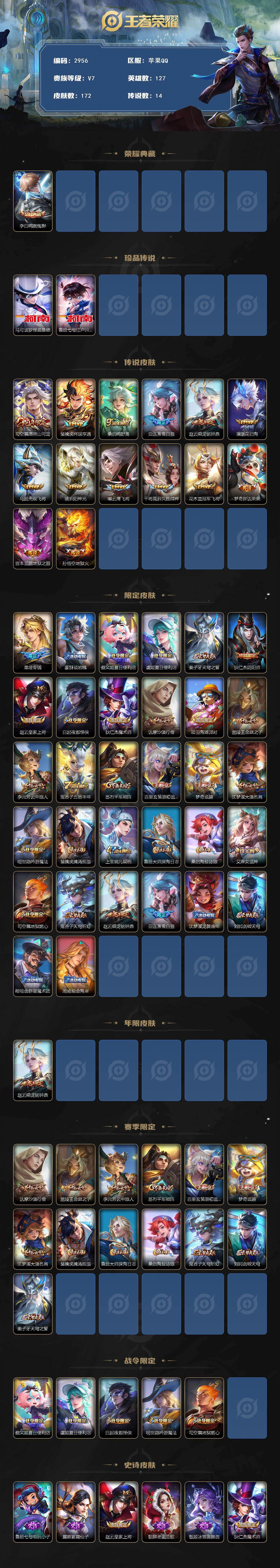 WZCMW453381王者荣耀账号详情图2