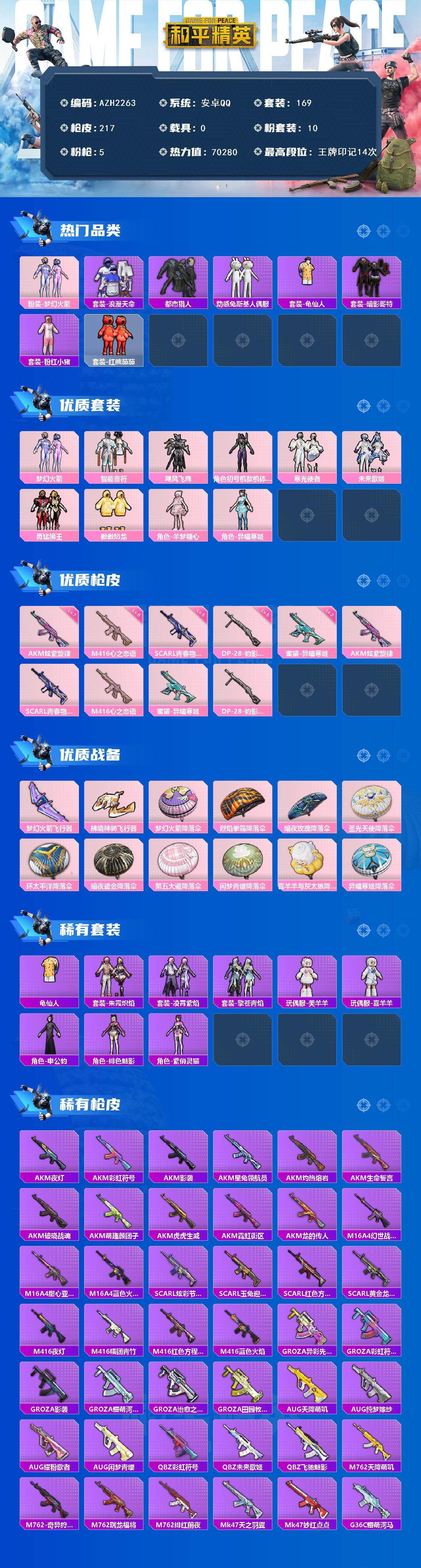 HPCMW428533和平精英账号详情图2