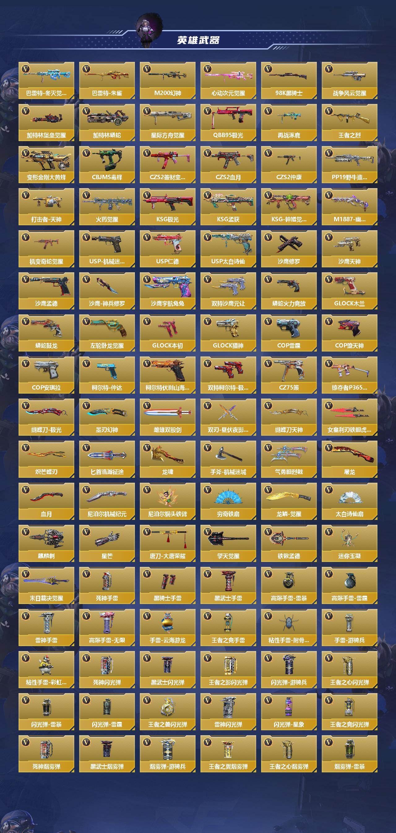 CFMEY44335枪战王者账号详情图3