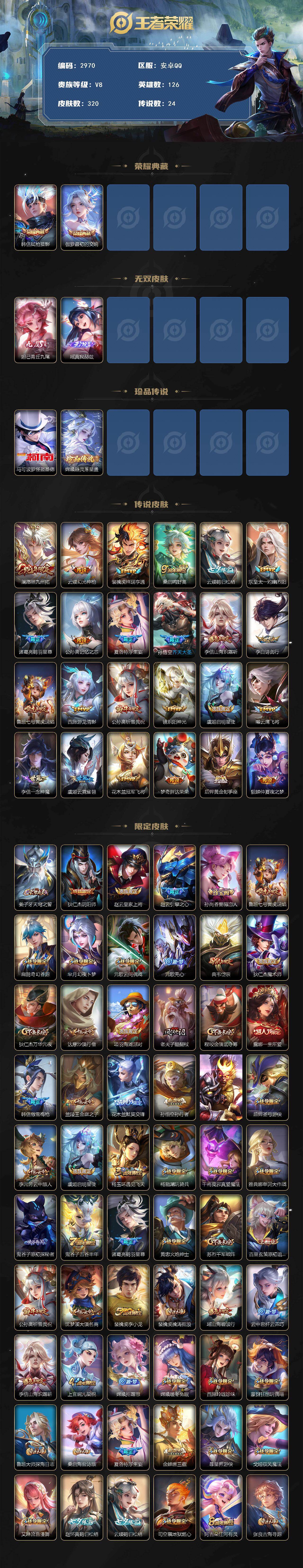 WZCMW453632王者荣耀账号详情图2