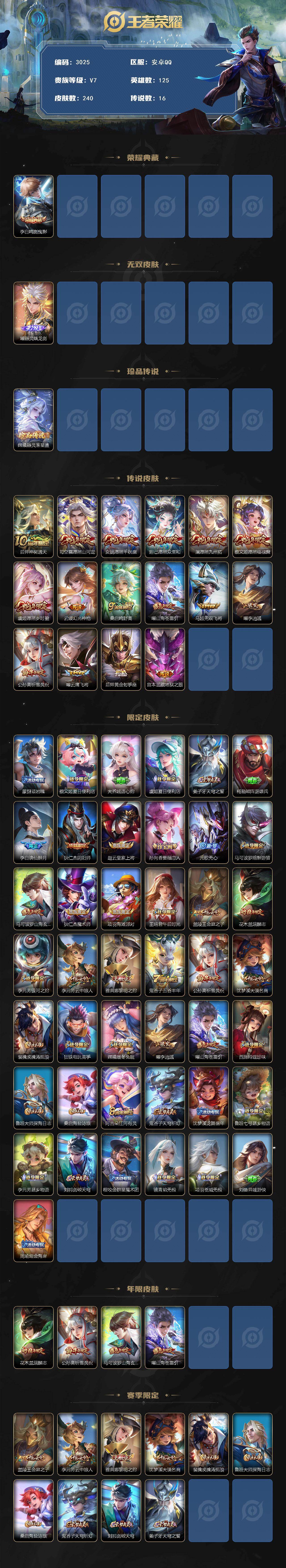 WZCMW453658王者荣耀账号详情图2