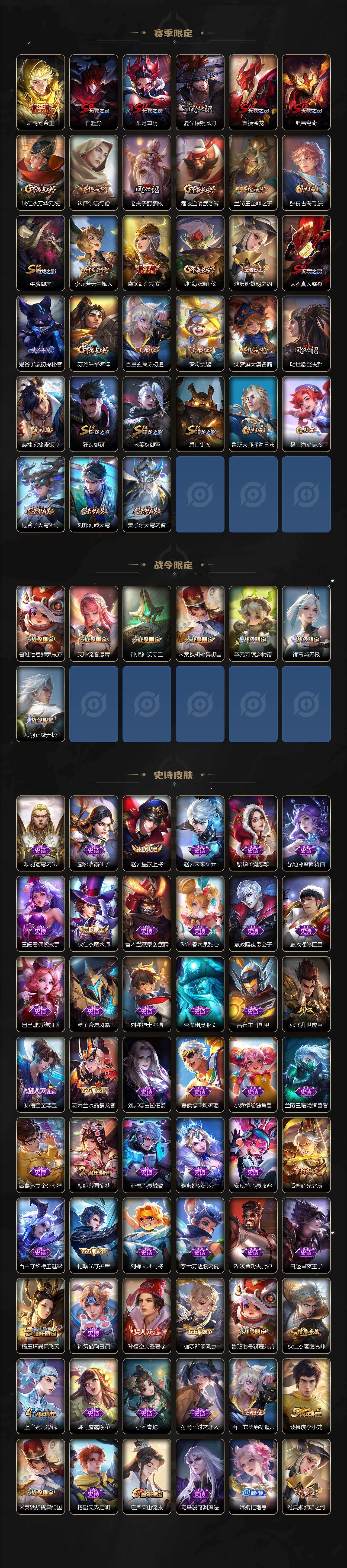 WZ03455041王者荣耀账号详情图3