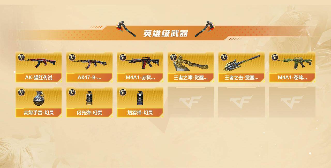 CFCMW421666穿越火线账号详情图3