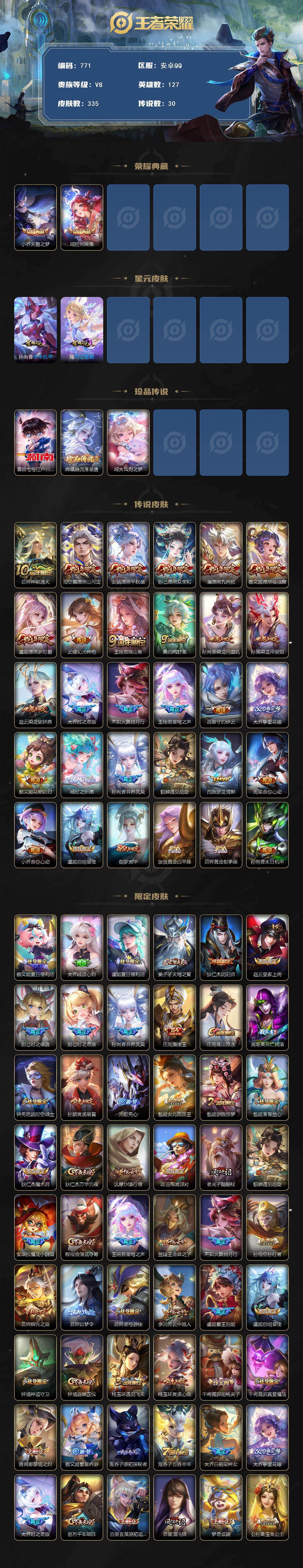 WZCMW496128王者荣耀账号详情图2