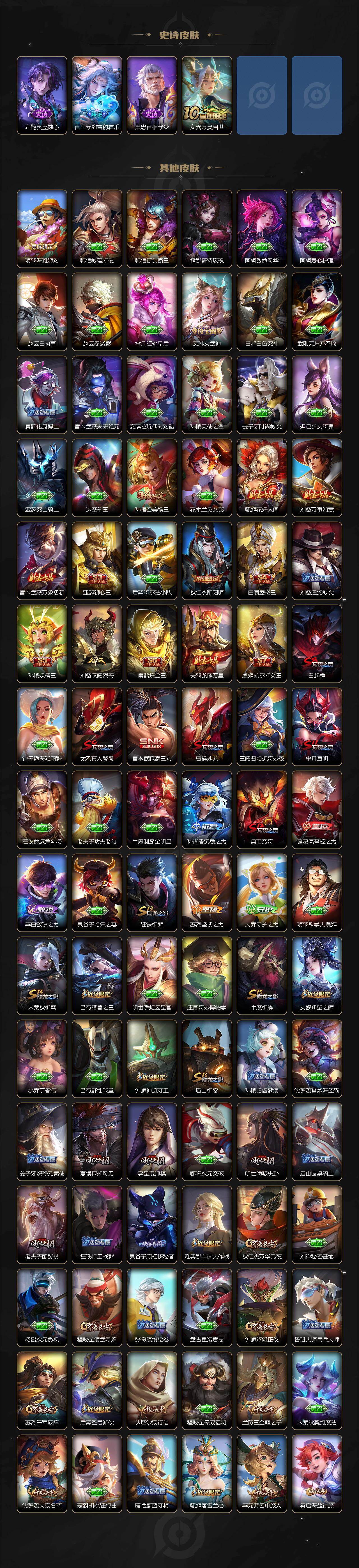 WZQM470820王者荣耀账号详情图6