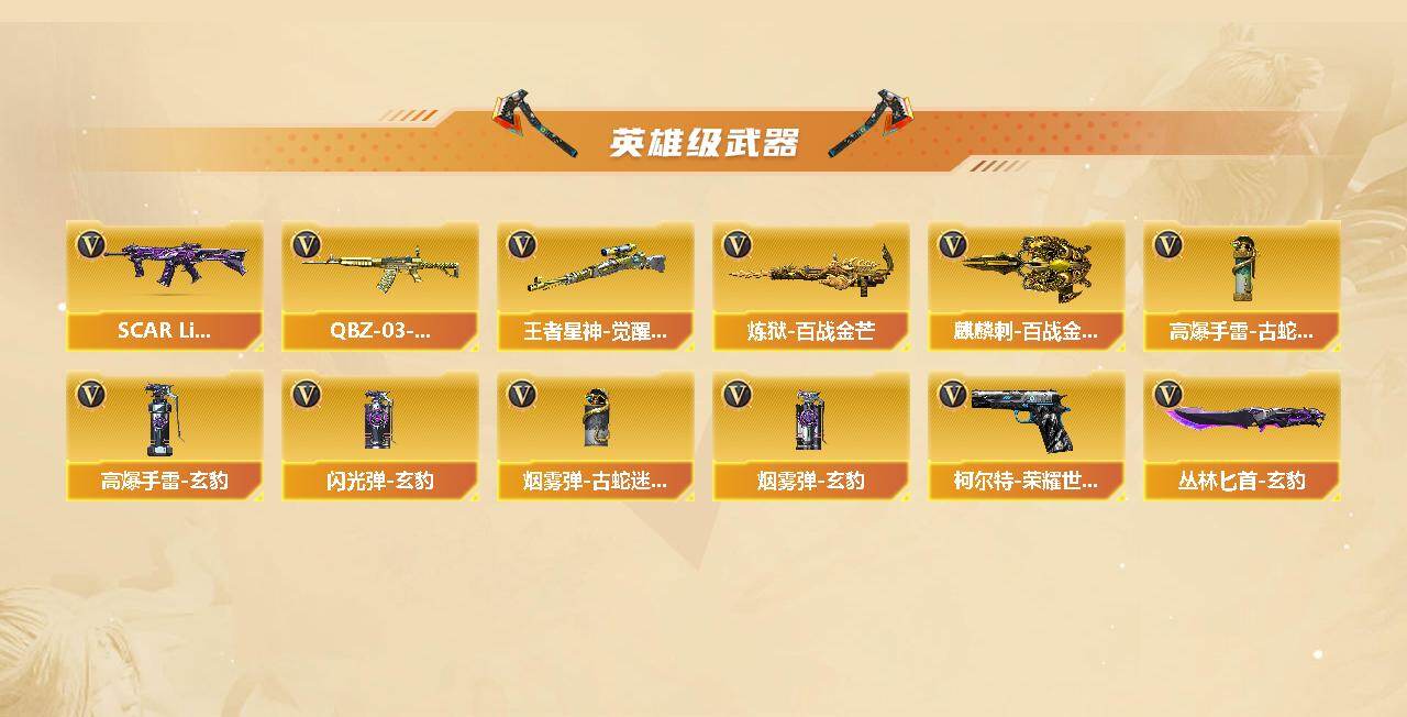 CFCMW422114穿越火线账号详情图3