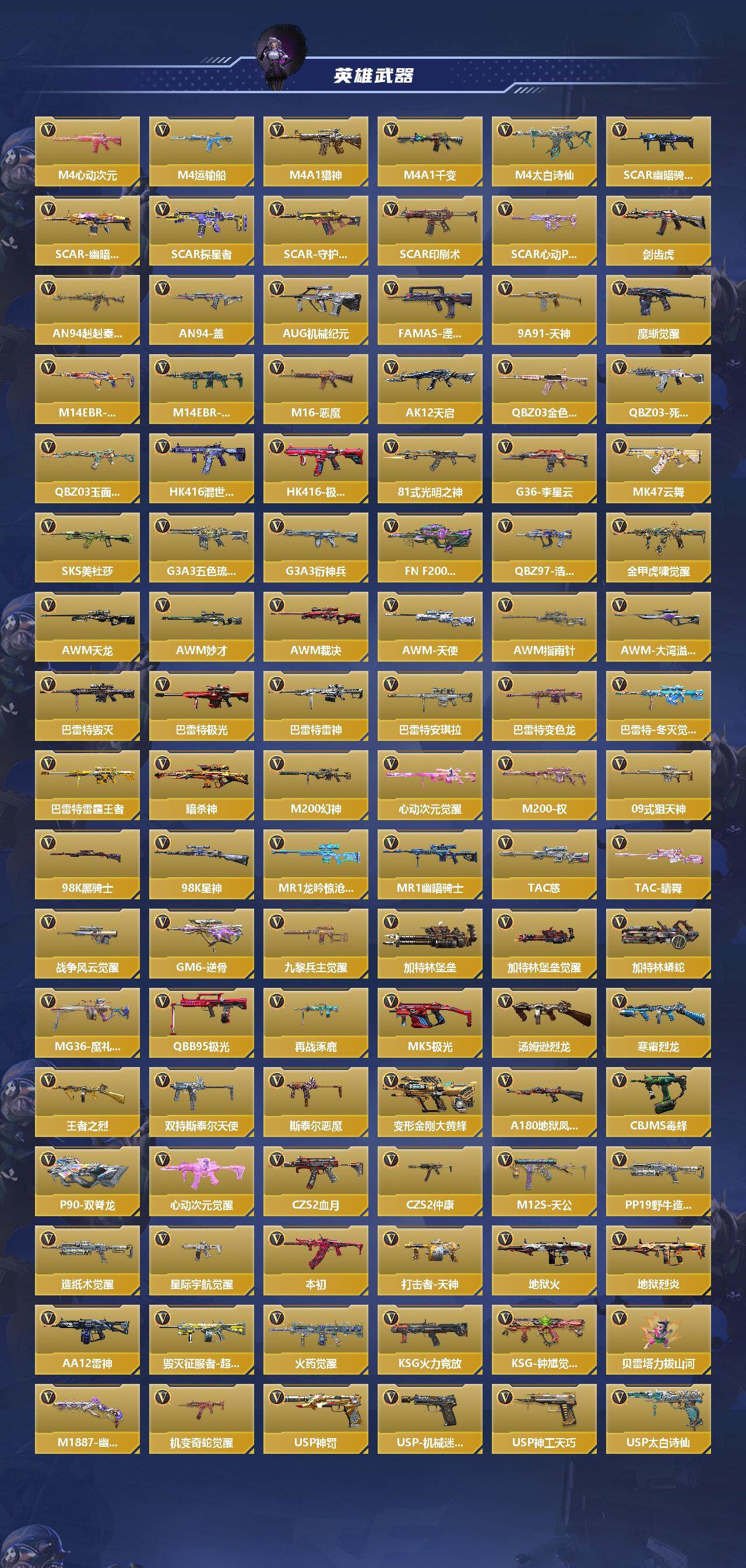 CFMQM44703枪战王者账号详情图4