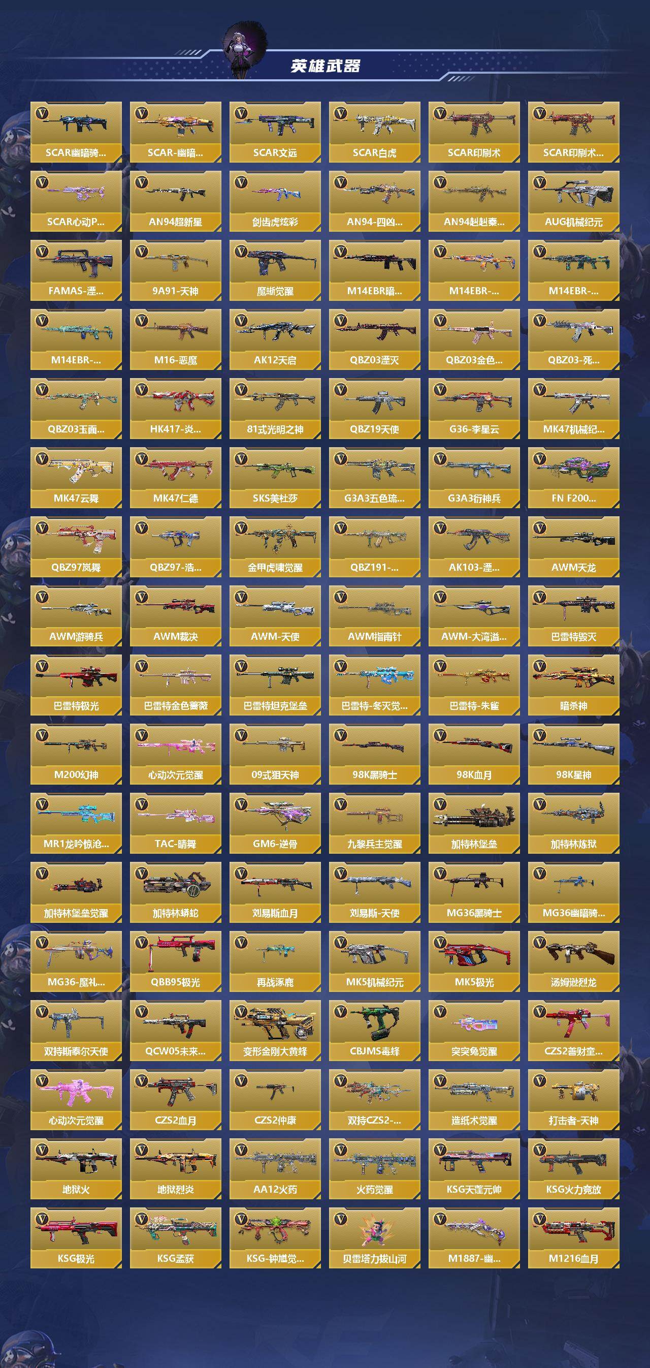 CFMQM47978枪战王者账号详情图4