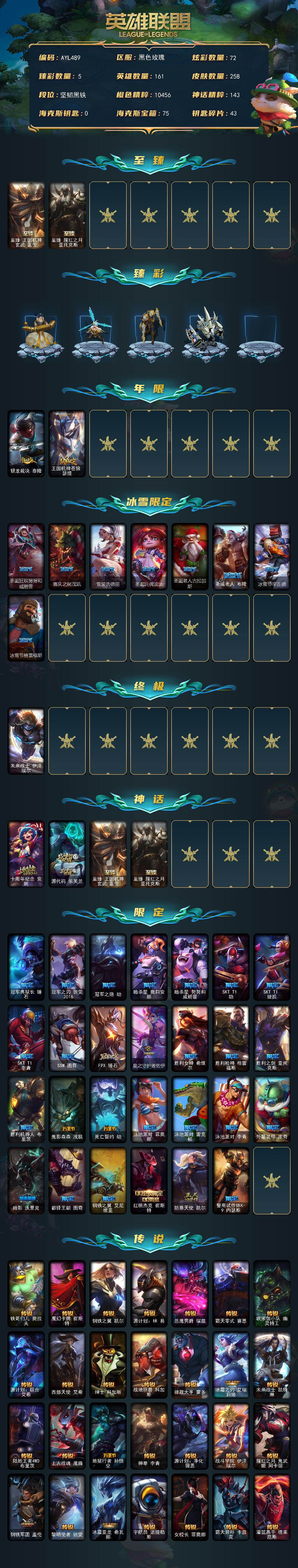 LOLCMW410152英雄联盟账号详情图2