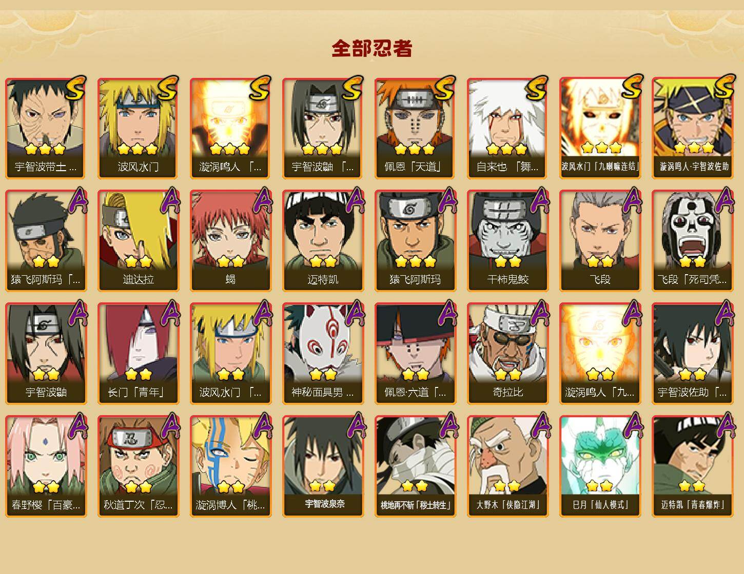 HYQM43663火影忍者账号详情图3