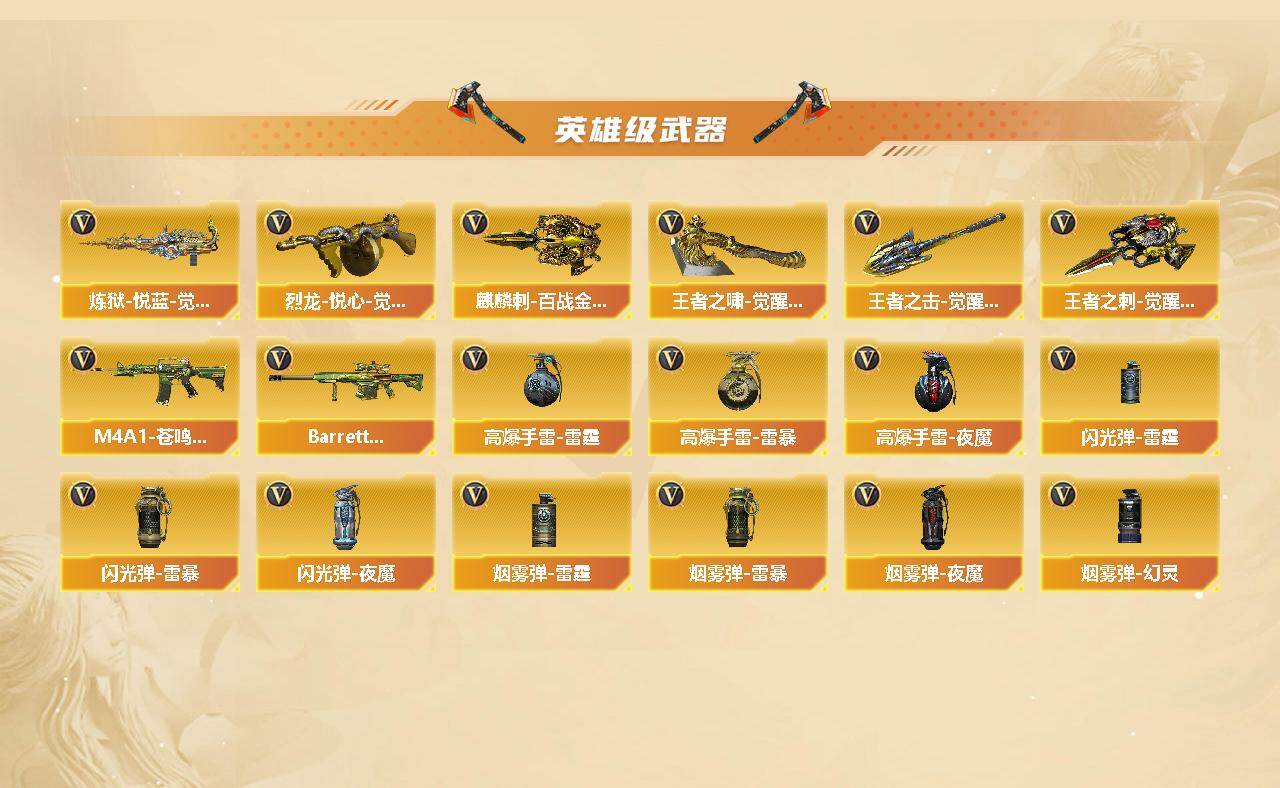 CFQM412115穿越火线账号详情图5