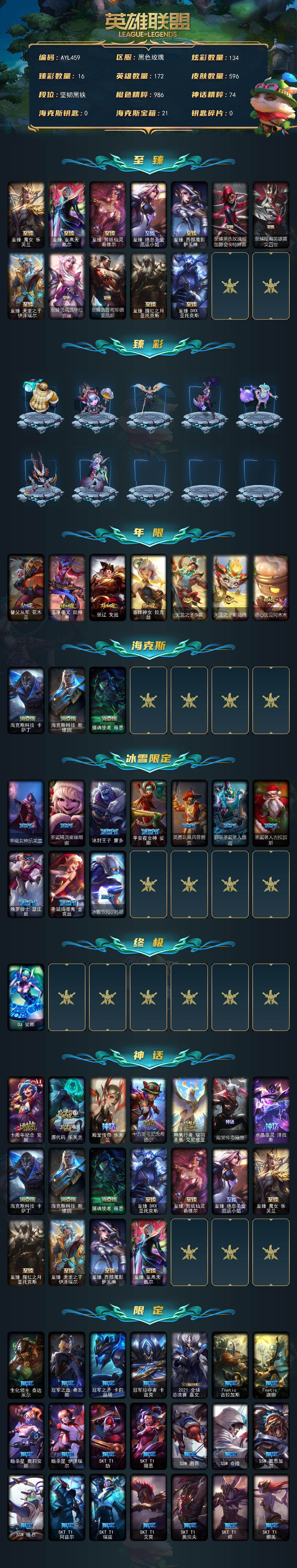 LOLLE45777英雄联盟账号详情图2