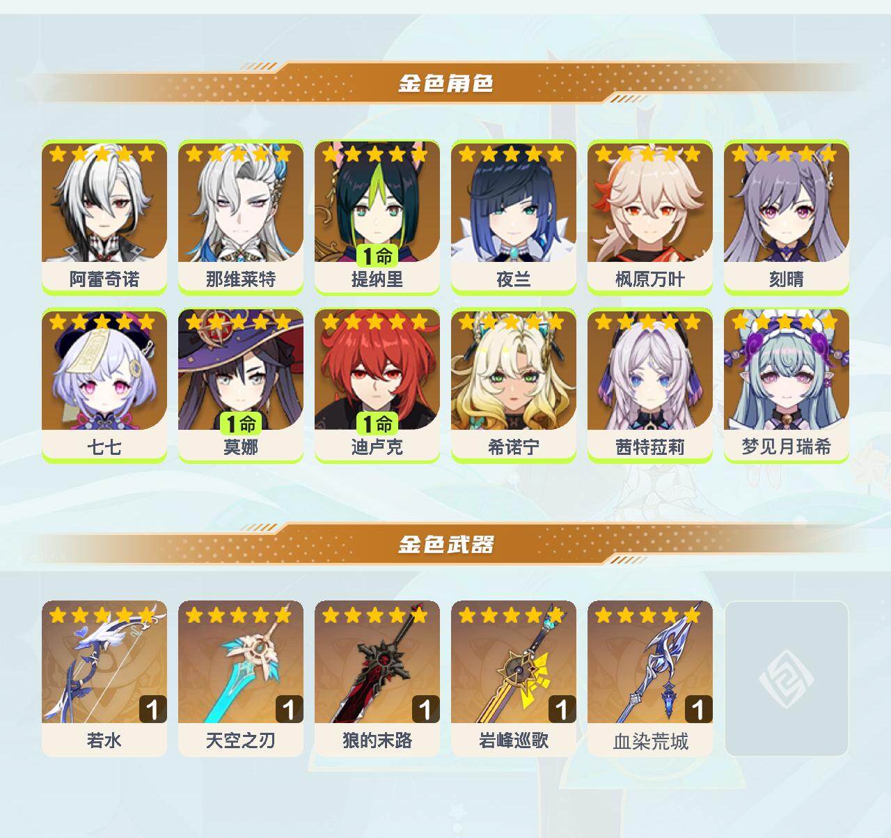 YSEY41154原神账号详情图3