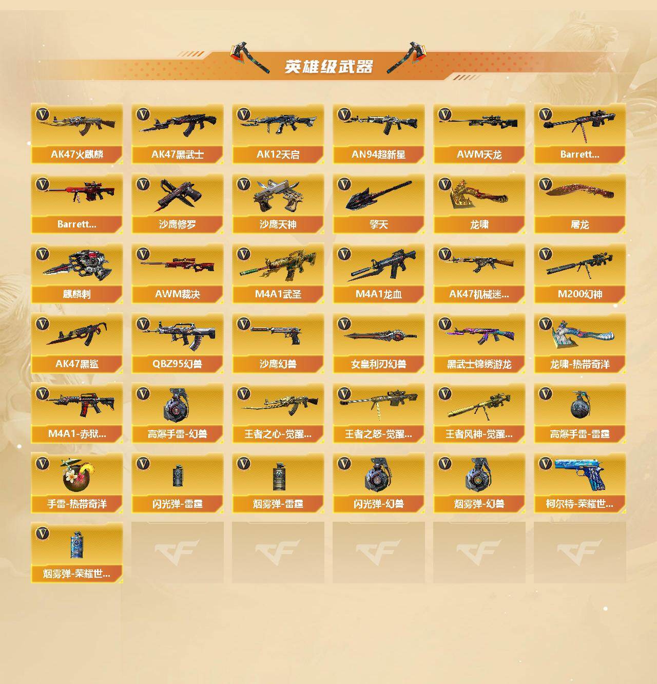 CFCMW421731穿越火线账号详情图3