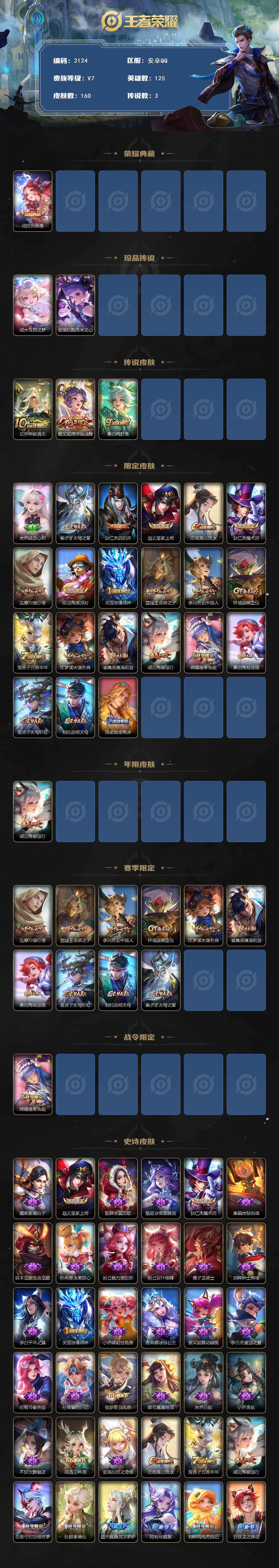 WZCMW460449王者荣耀账号详情图2