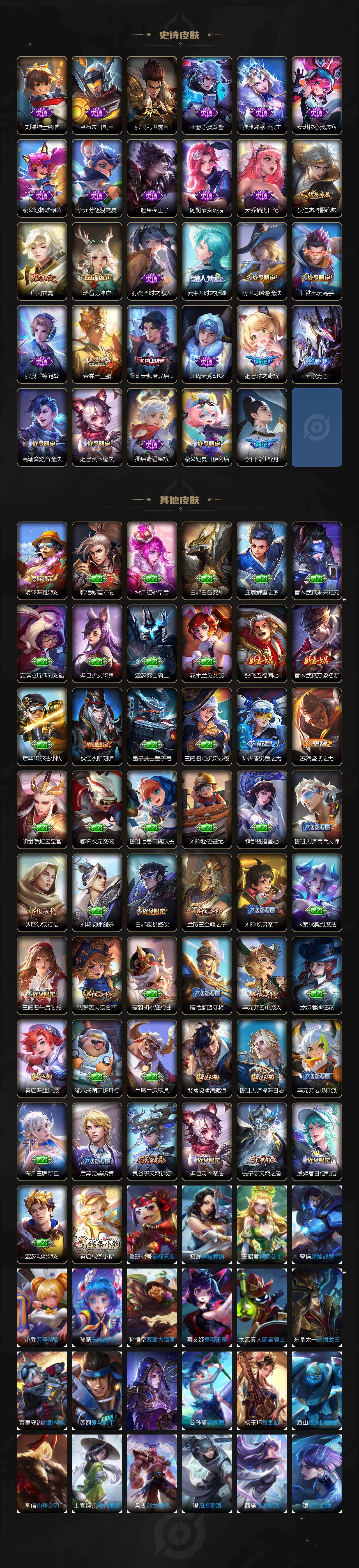 WZQM460653王者荣耀账号详情图4