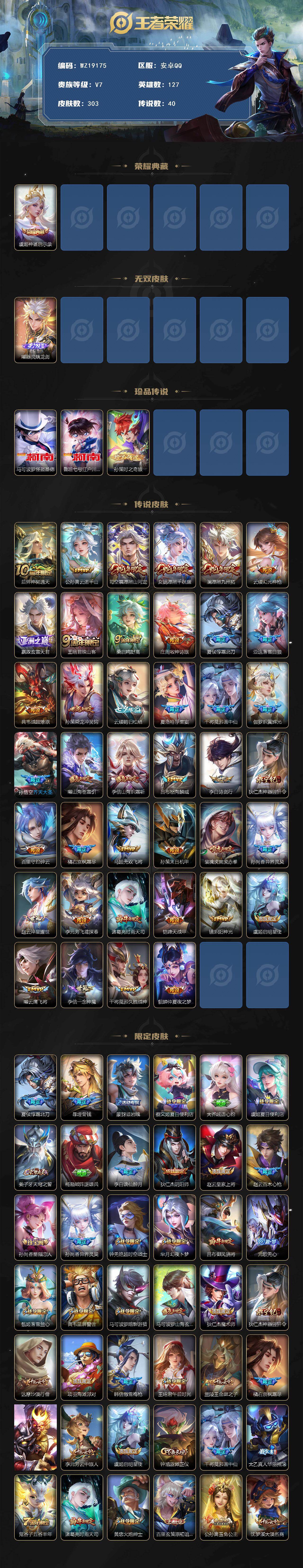 WZ03461973王者荣耀账号详情图2