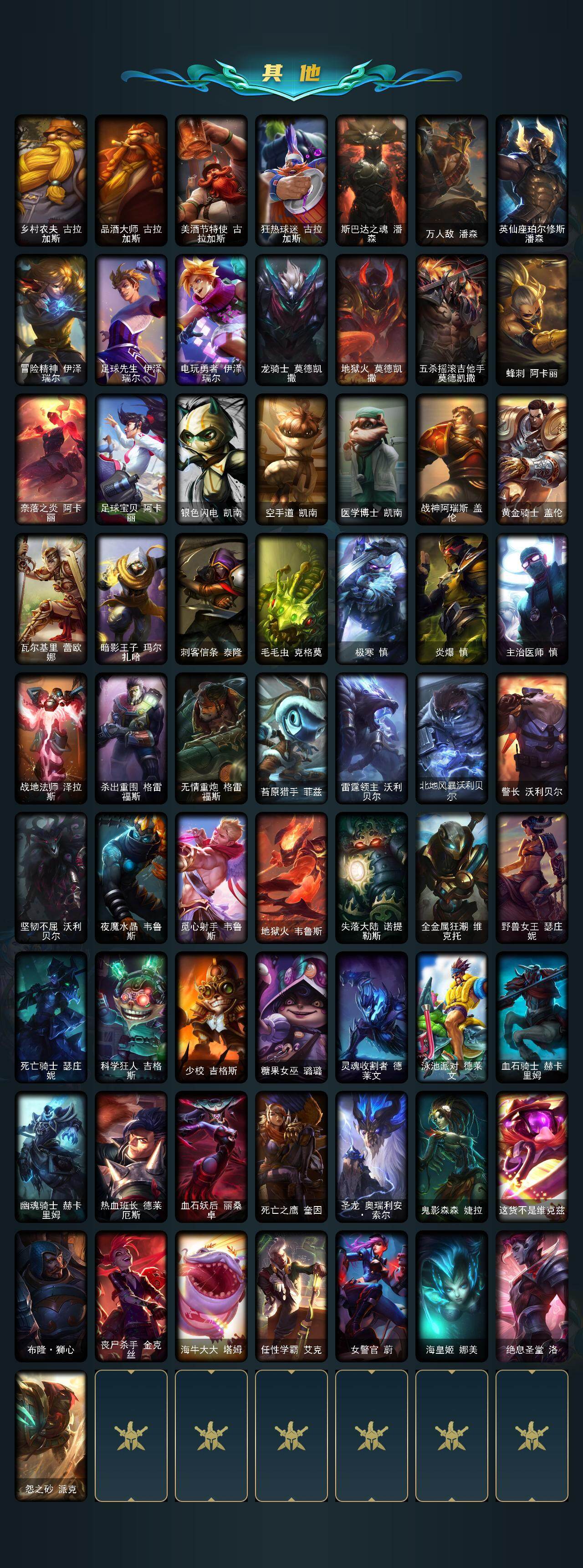 LOLQM45875英雄联盟账号详情图7 LOLQM45875英雄联盟账号详情图7