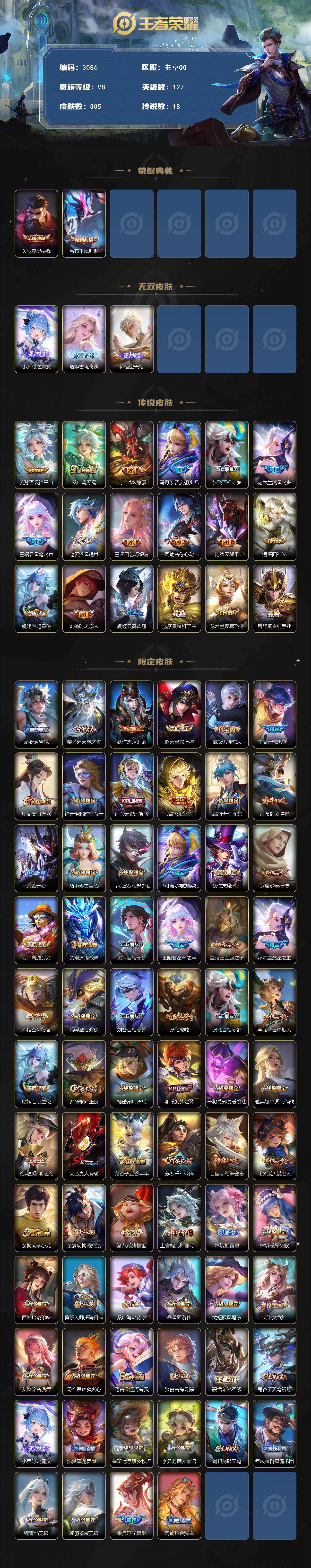 WZCMW456377王者荣耀账号详情图2