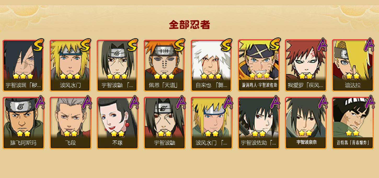 HYEY43504火影忍者账号详情图2