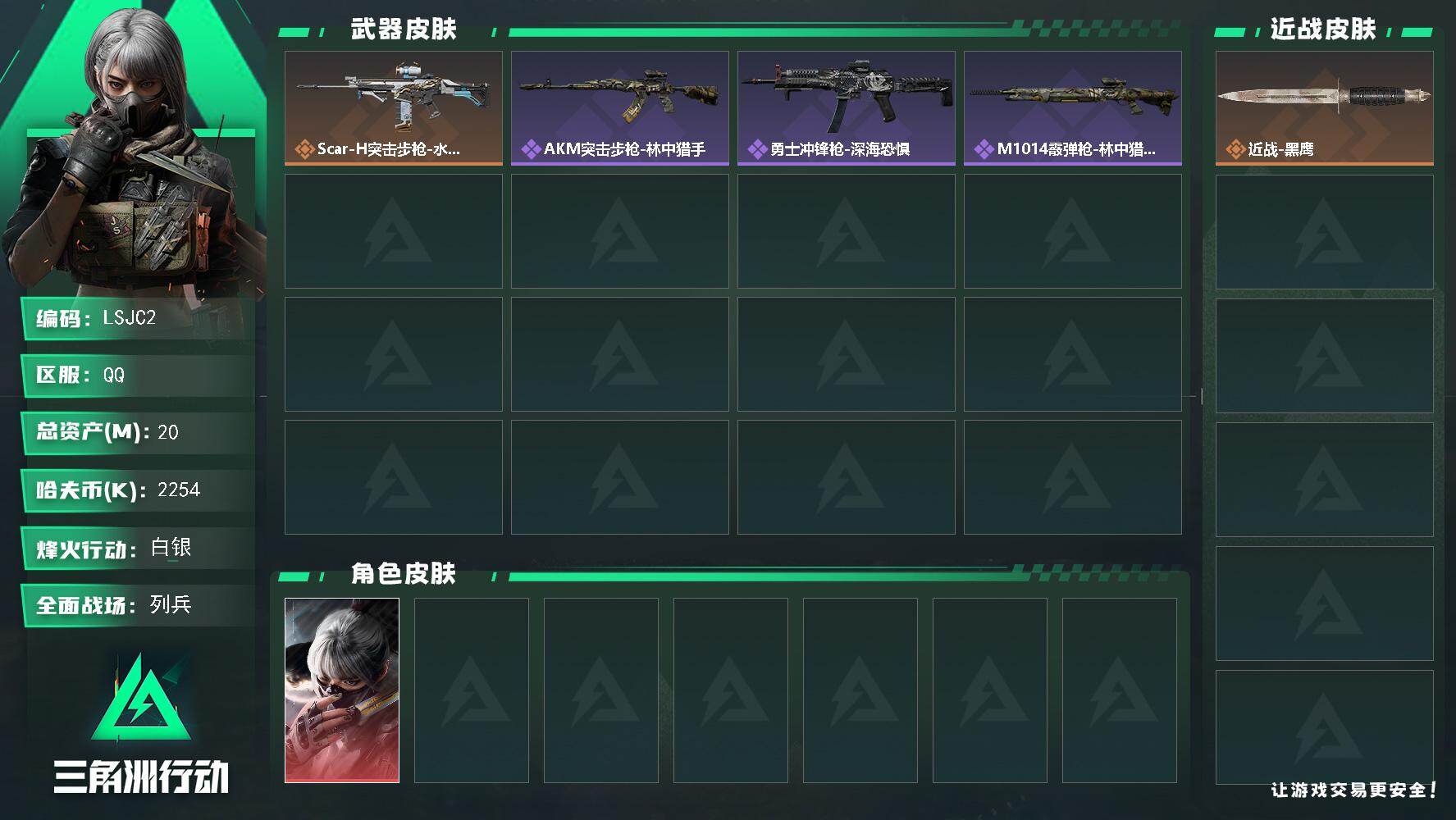 SJZCMW432433三角洲行动账号详情图2