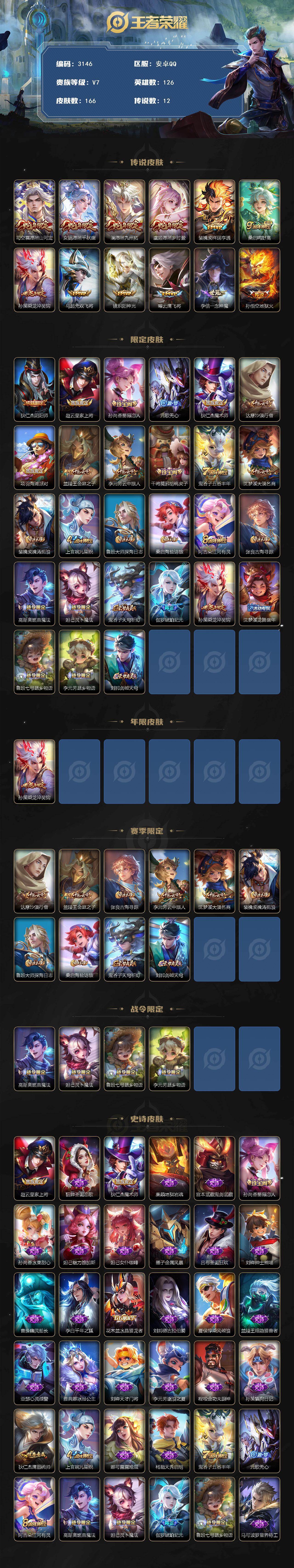 WZCMW457429王者荣耀账号详情图2