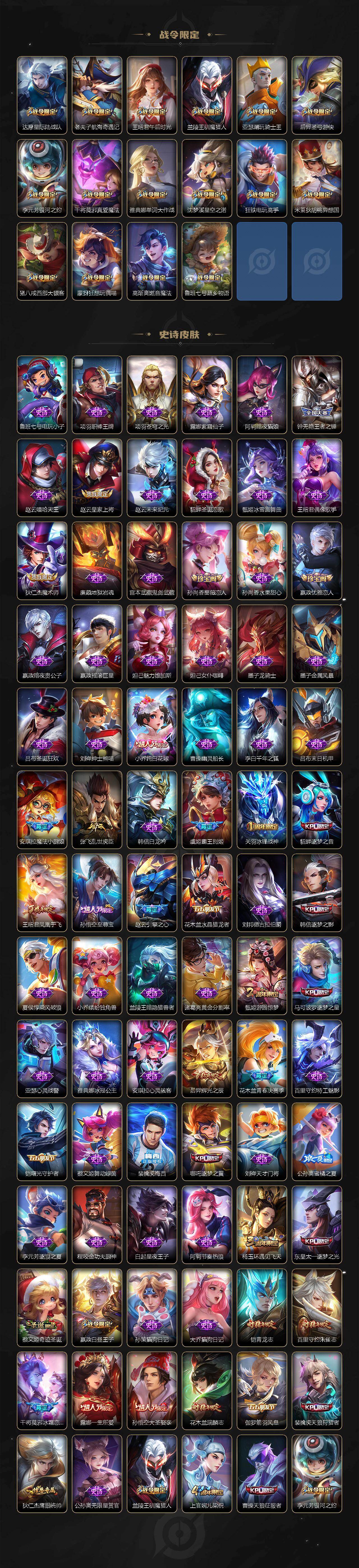 WZXS483406王者荣耀账号详情图5 WZXS483406王者荣耀账号详情图5