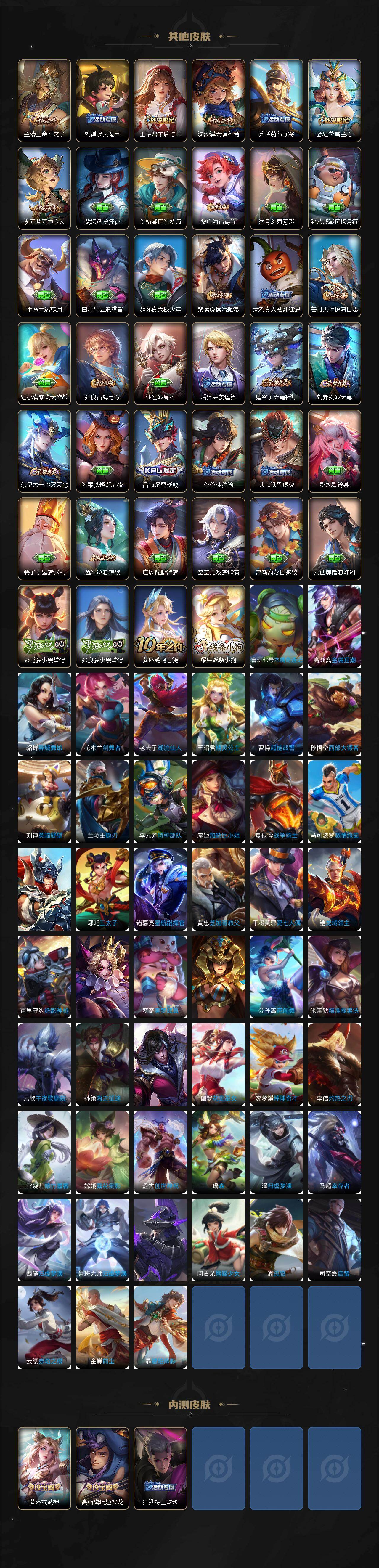 WZLE460396王者荣耀账号详情图4