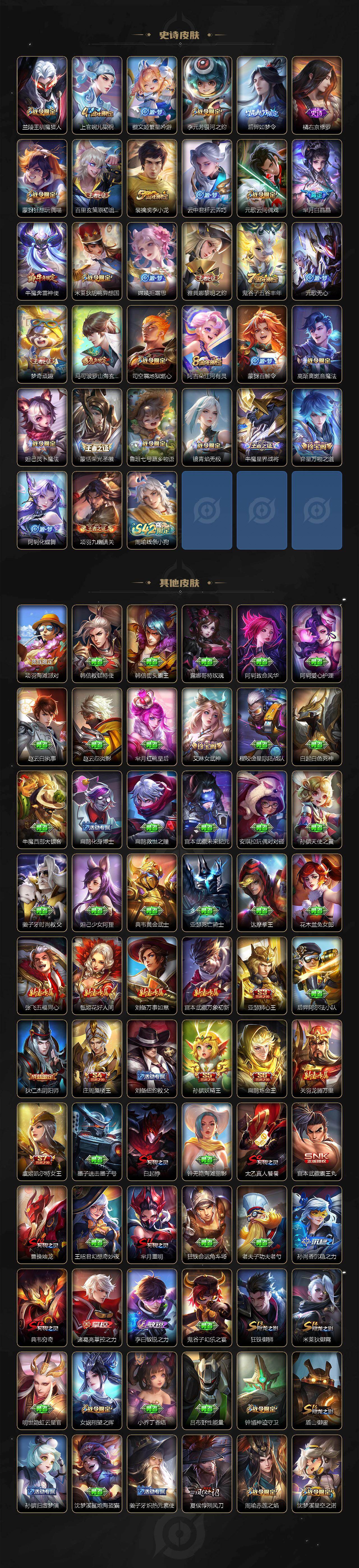 WZCMW489409王者荣耀账号详情图4 WZCMW489409王者荣耀账号详情图4