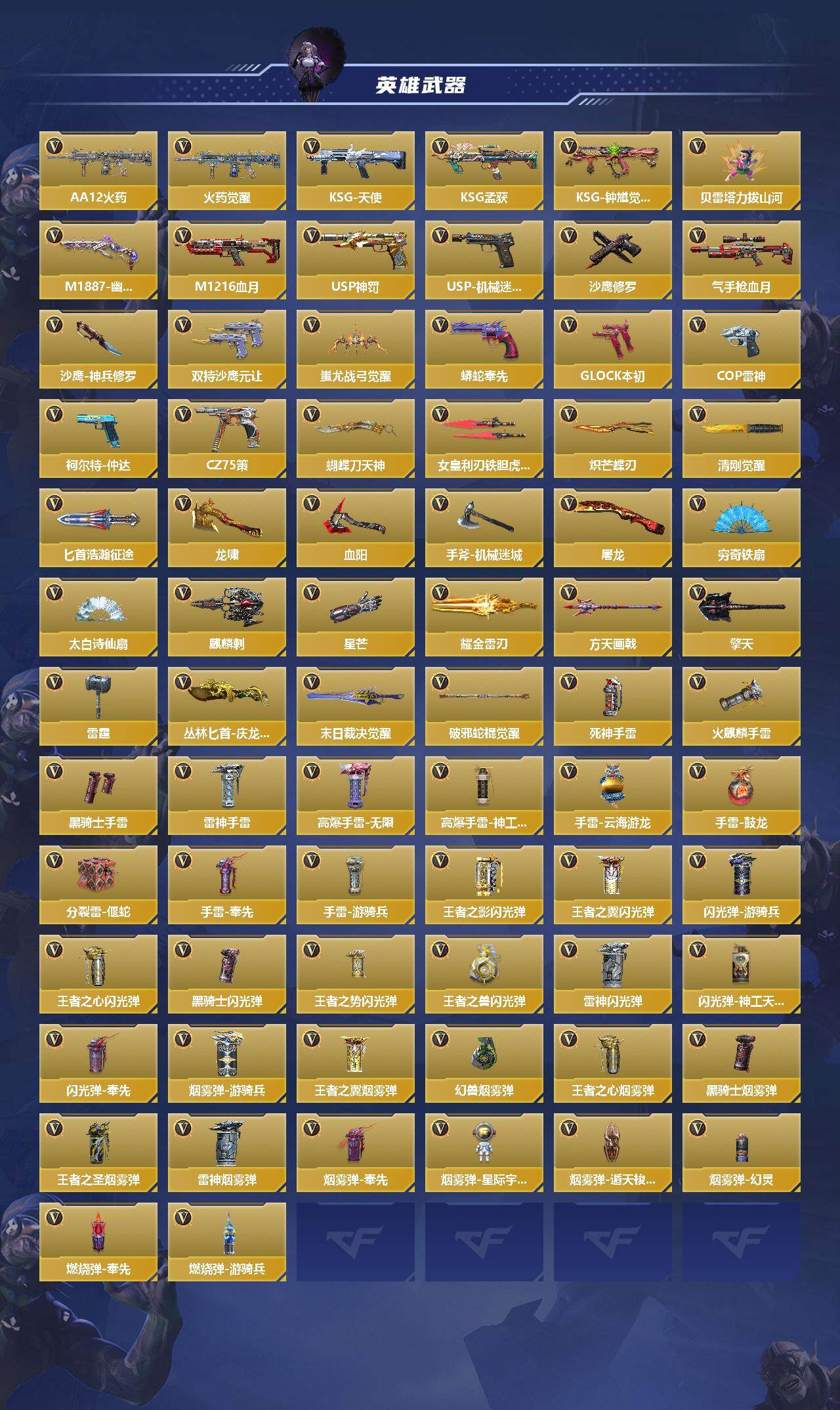 CFMQM44915枪战王者账号详情图4