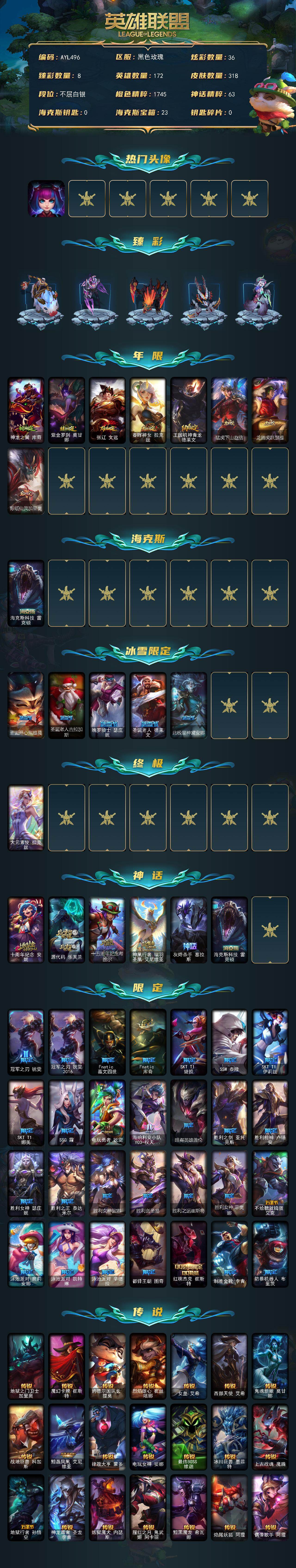 LOLCMW49871英雄联盟账号详情图2