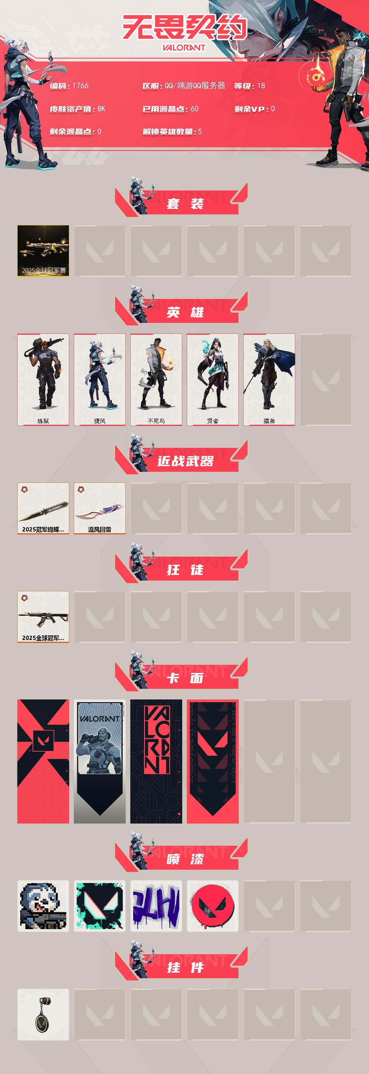 WWQXL45498无畏契约账号详情图2