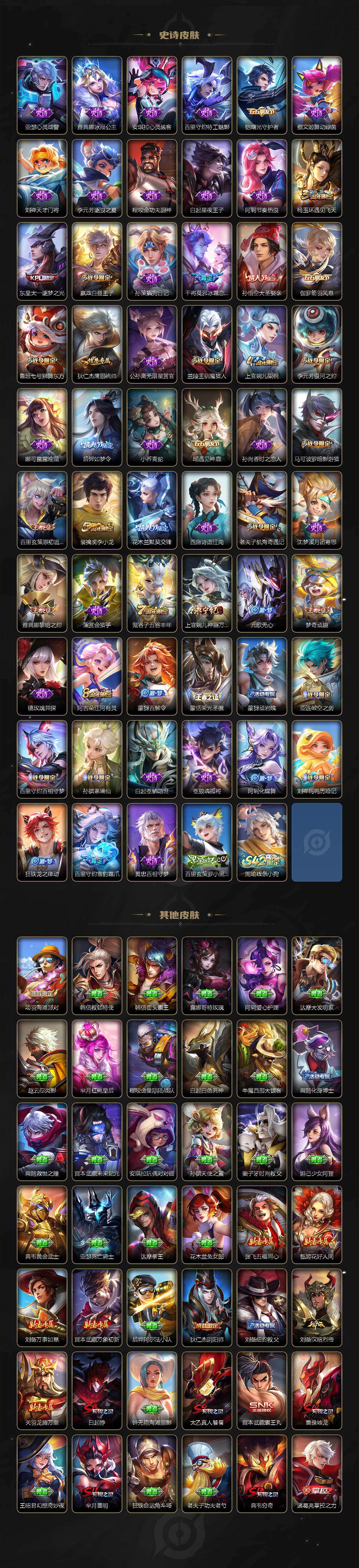 WZ03462320王者荣耀账号详情图4