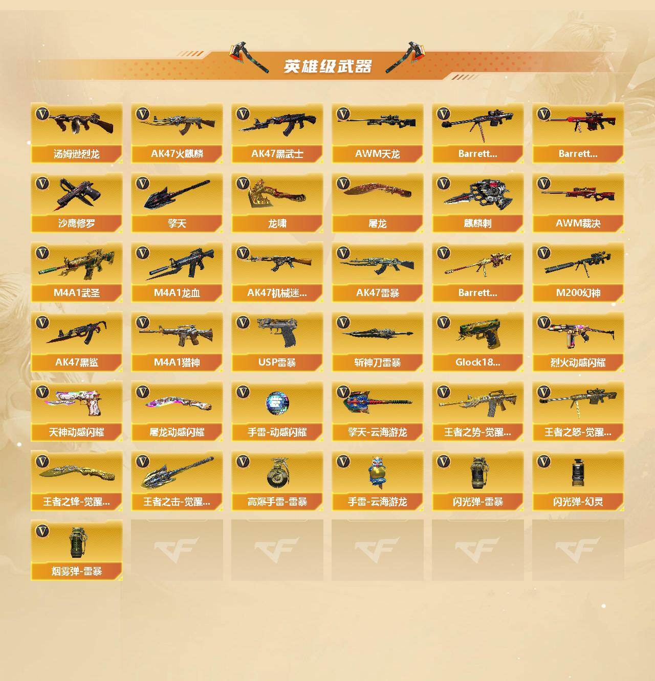 CFCMW421730穿越火线账号详情图3