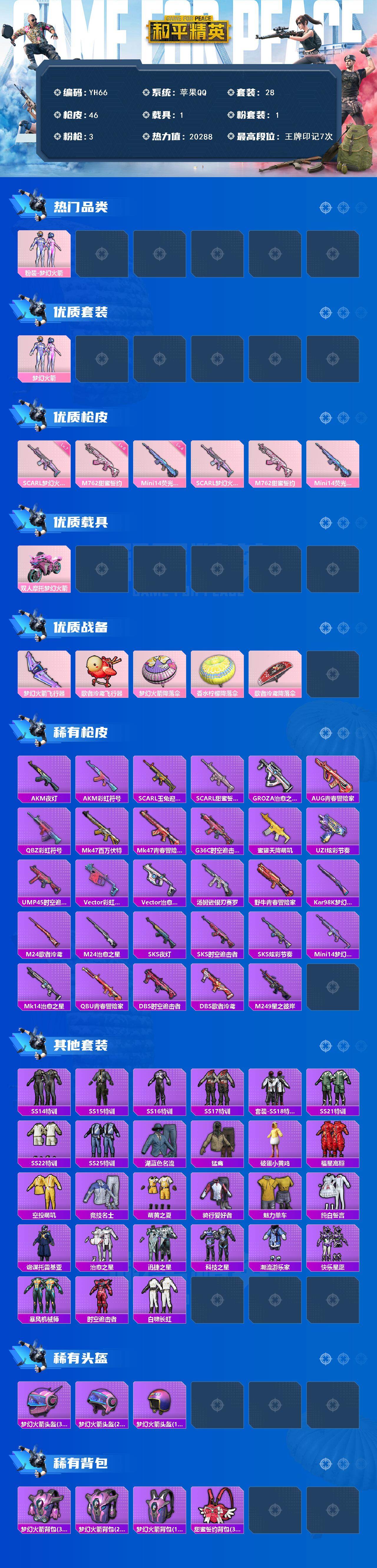 HPCMW450281和平精英账号详情图2