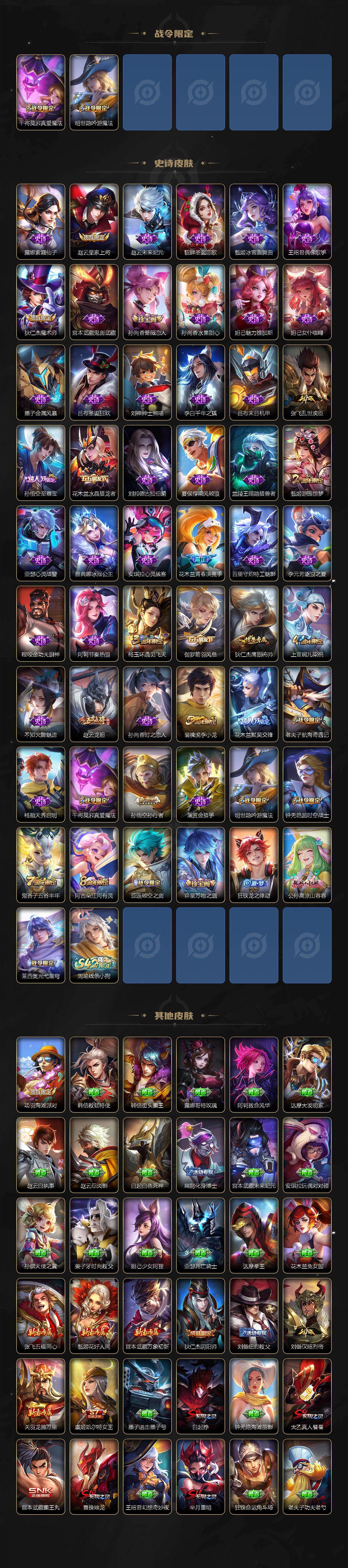 WZKG461705王者荣耀账号详情图3