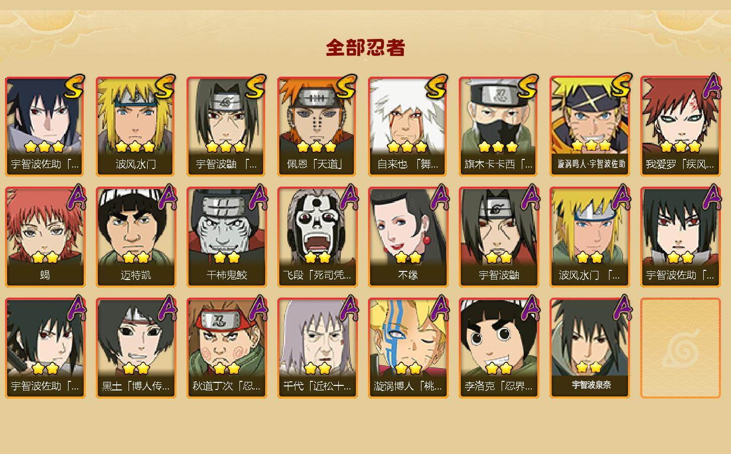 HYEY44848火影忍者账号详情图2