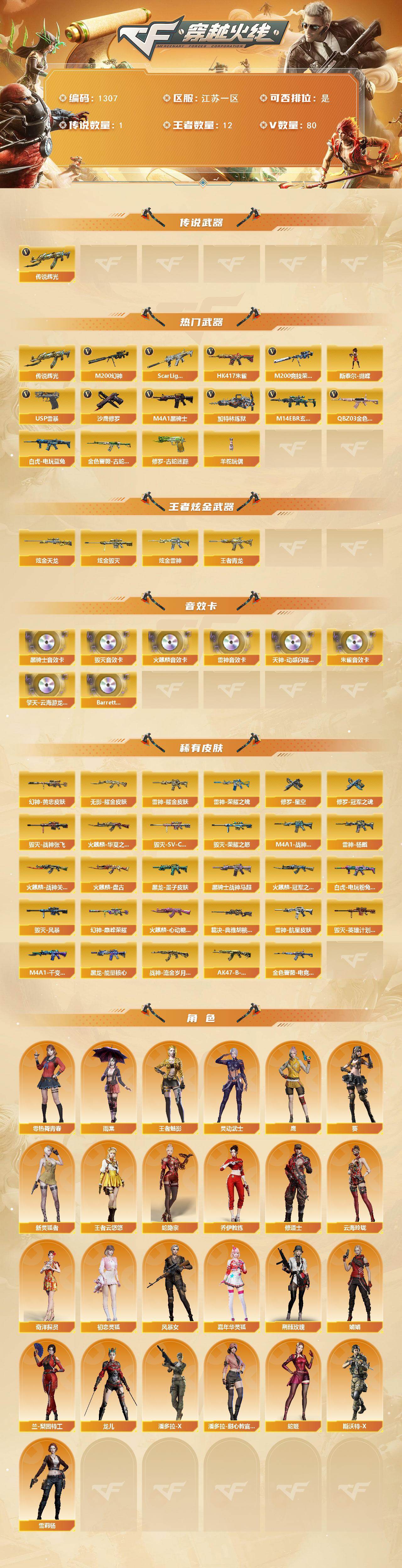 CFCMW422026穿越火线账号详情图2