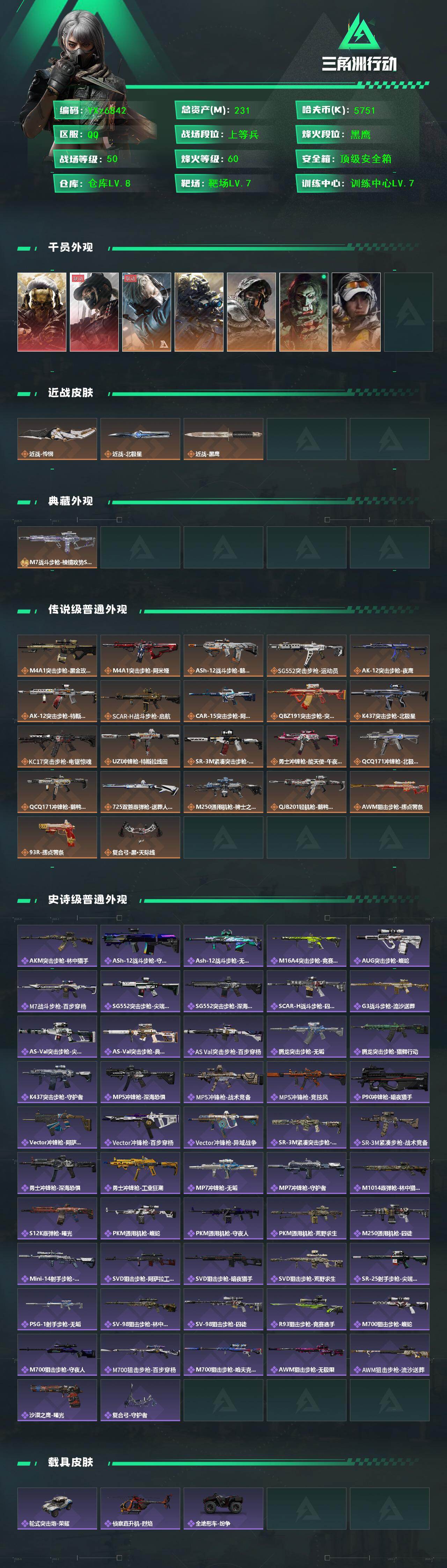 SJZCMW431115三角洲行动账号详情图2