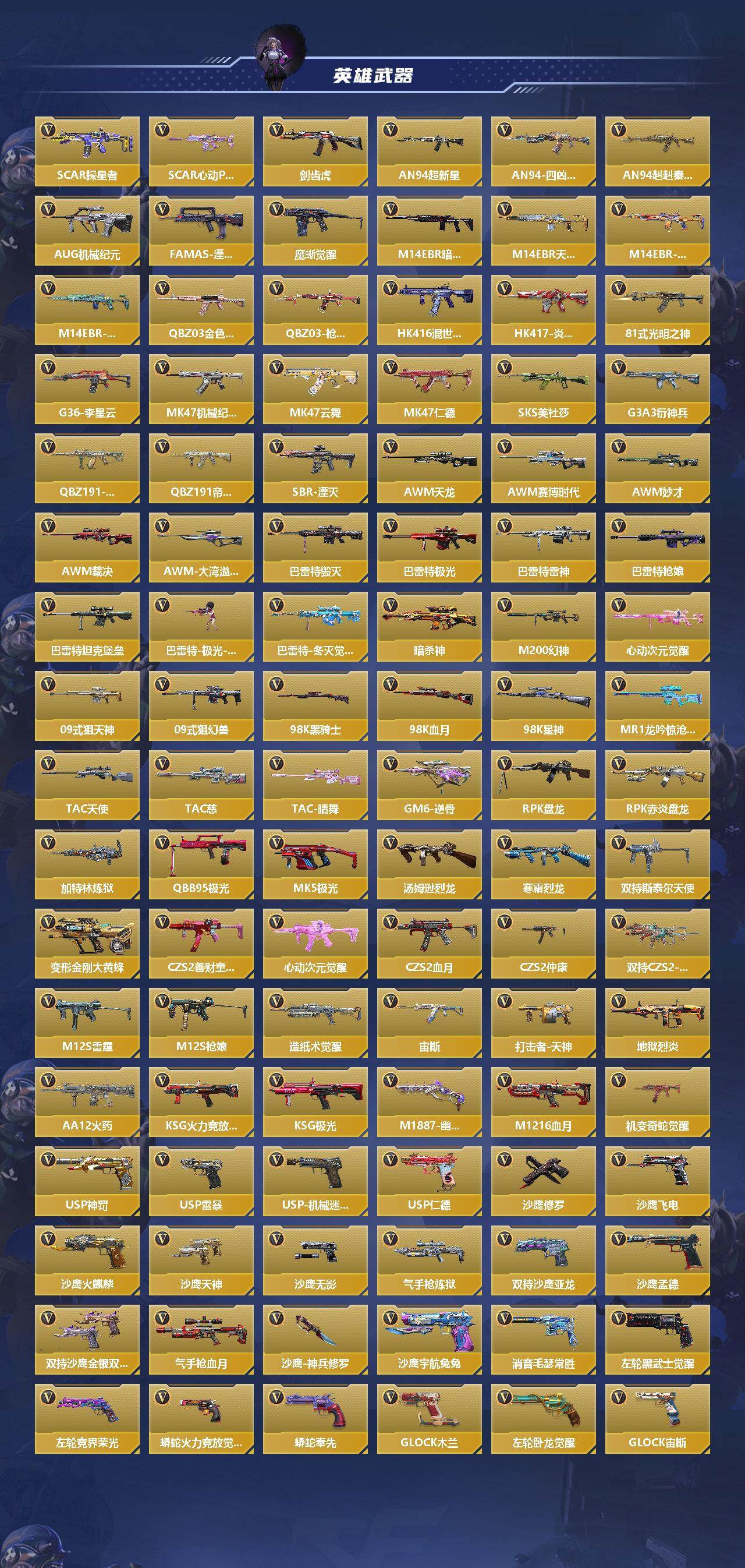 CFMQM45099枪战王者账号详情图4