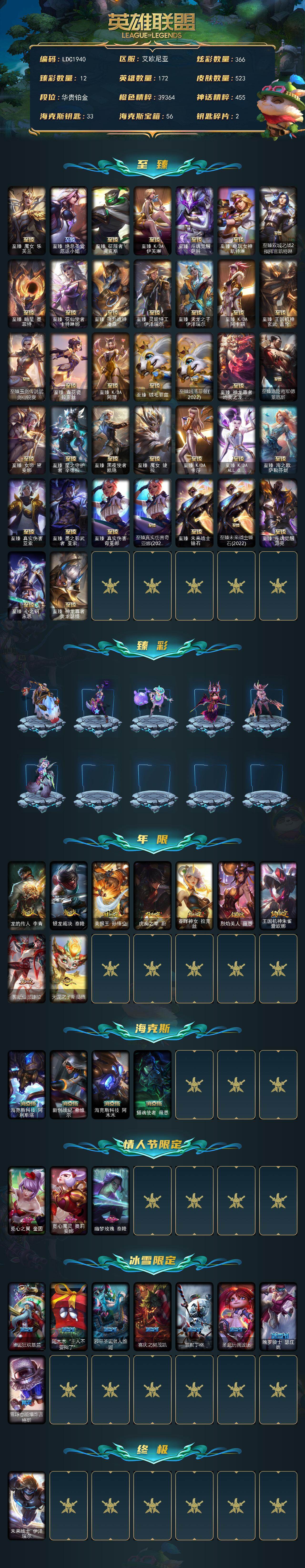 LOLEY46077英雄联盟账号详情图2