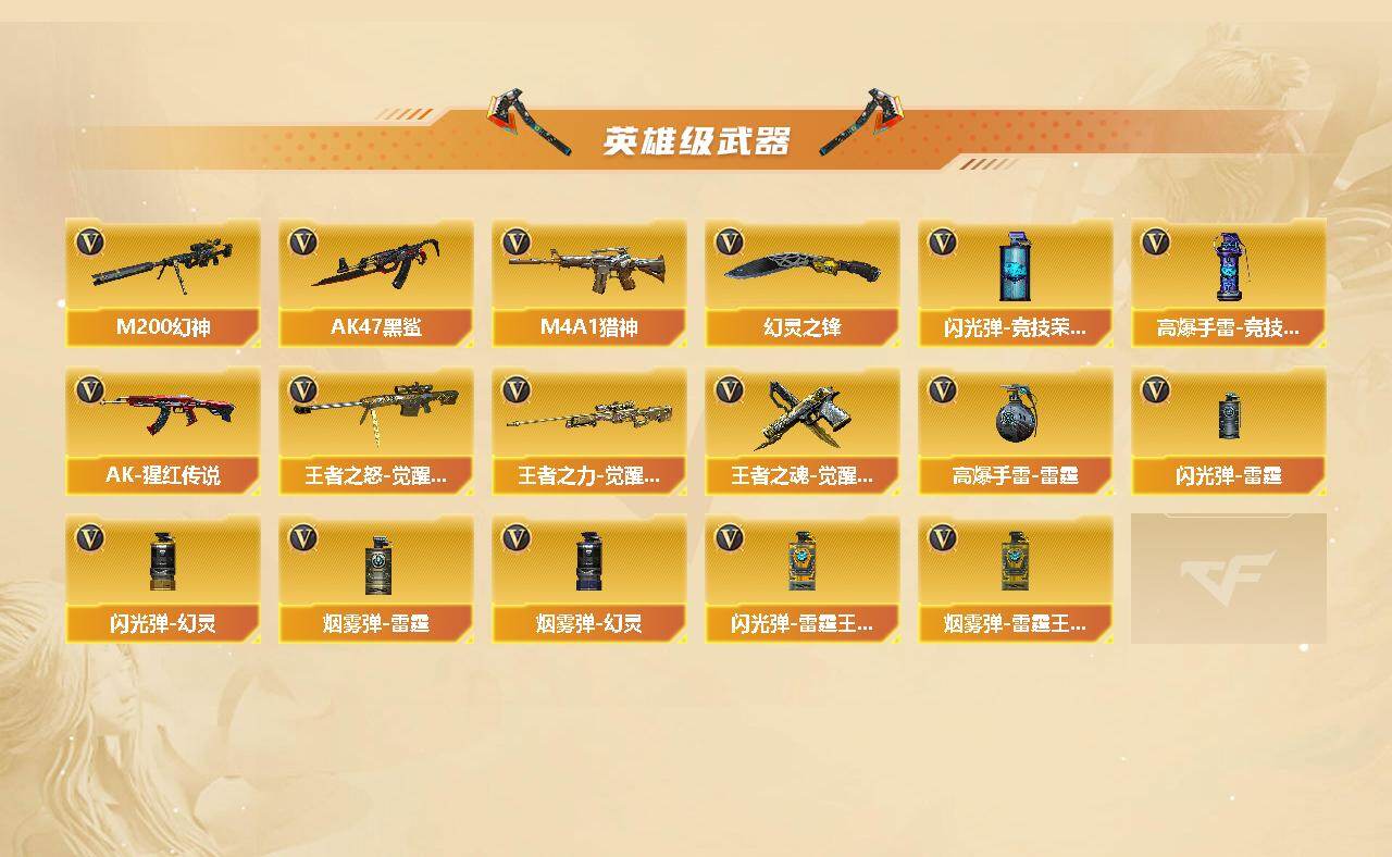 CFQYYX413107穿越火线账号详情图3