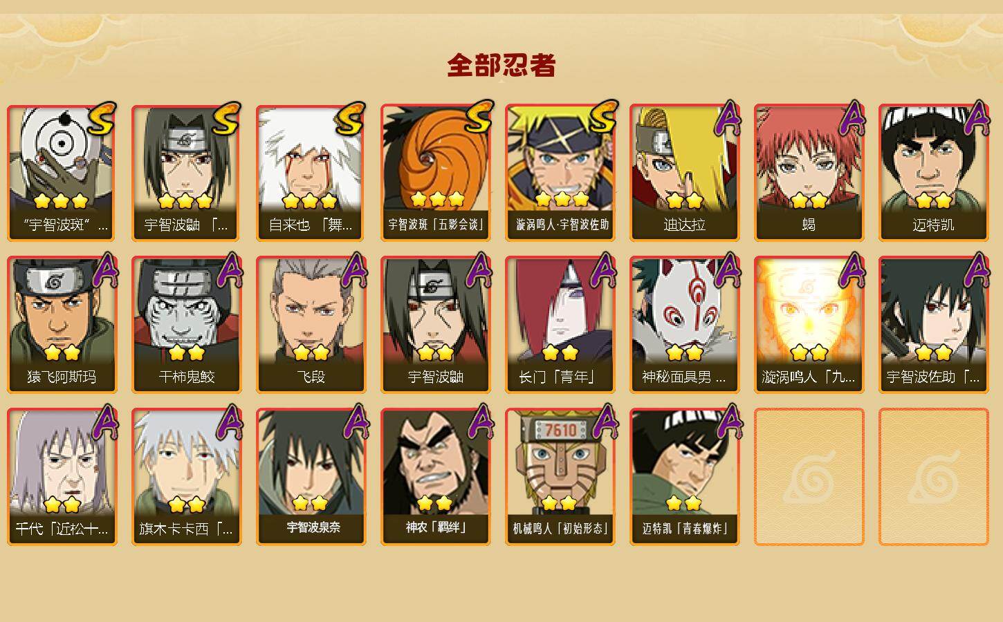 HYEY44051火影忍者账号详情图2