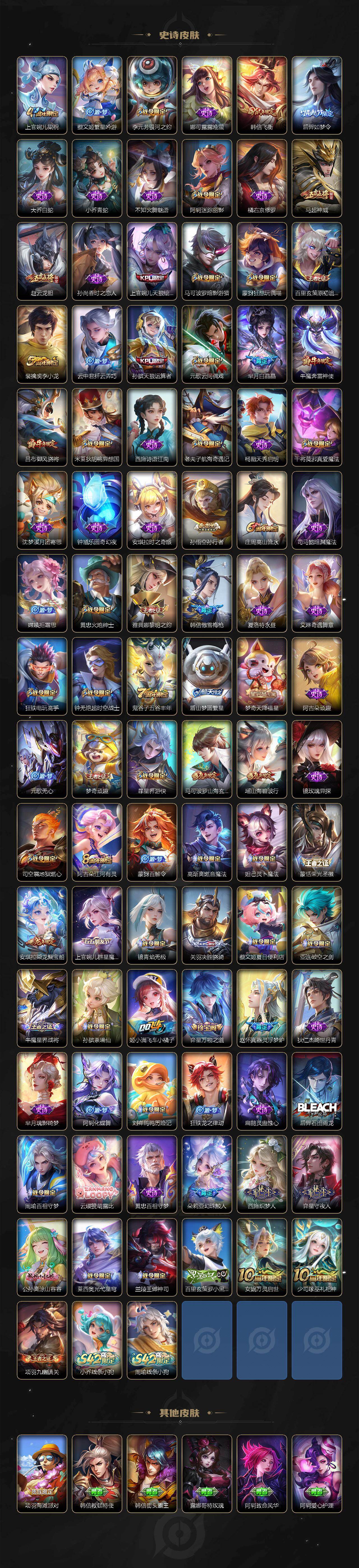 WZXS490923王者荣耀账号详情图6 WZXS490923王者荣耀账号详情图6