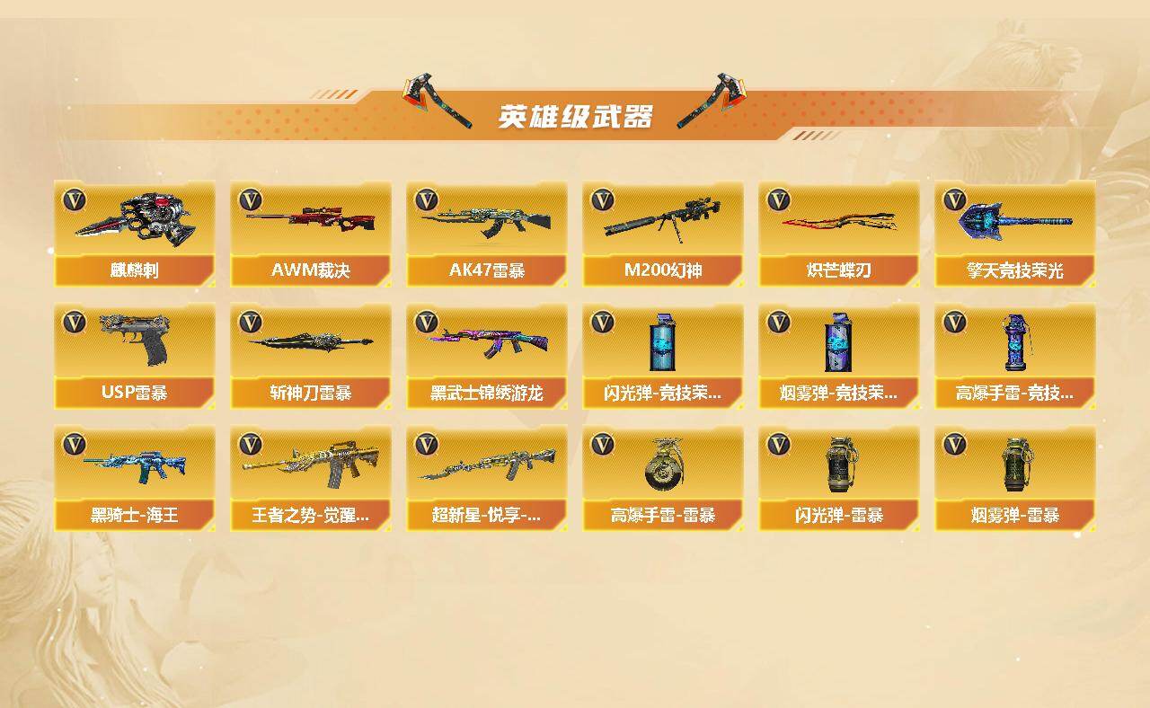 CFQM413267穿越火线账号详情图4