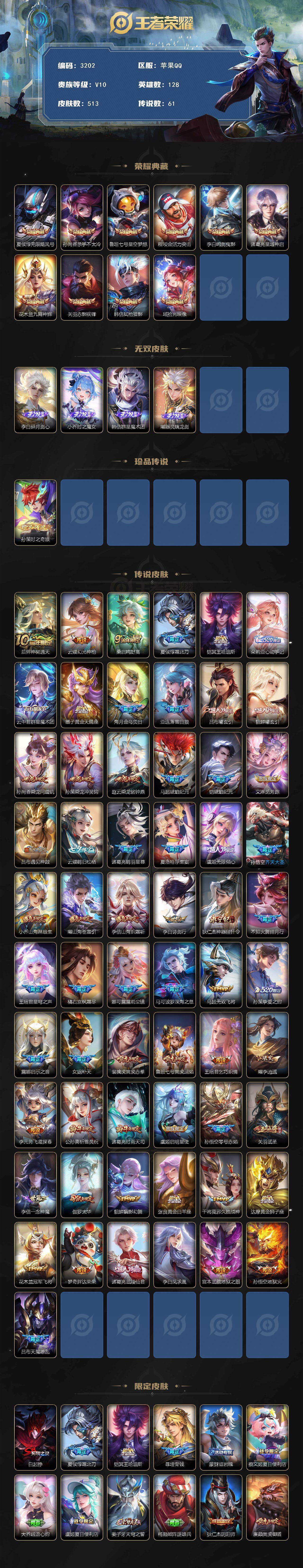 WZCMW462860王者荣耀账号详情图2