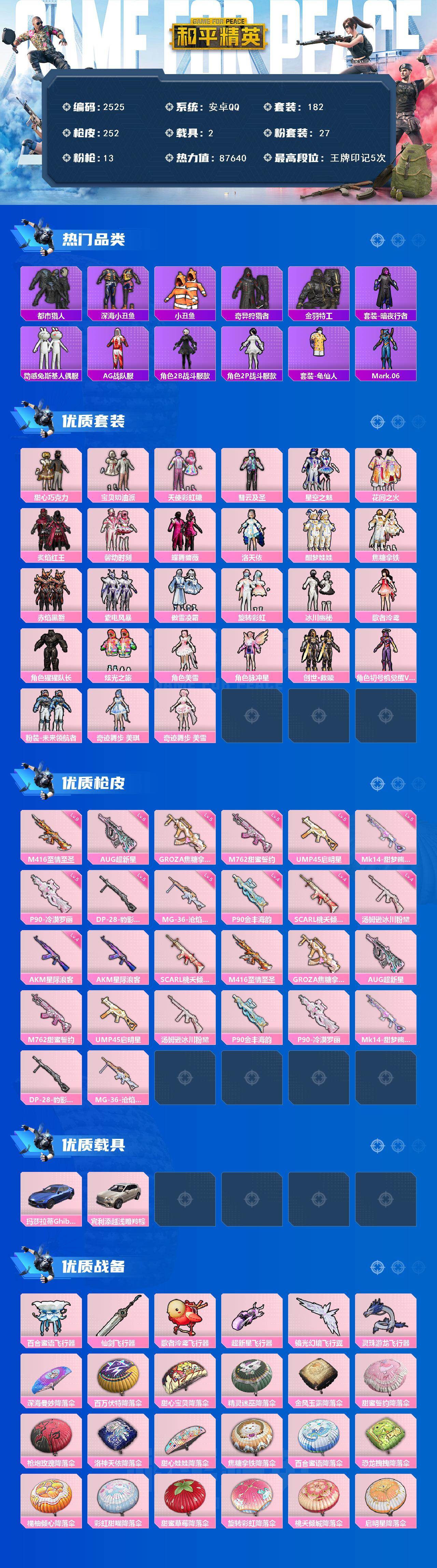 HPCMW465251和平精英账号详情图2